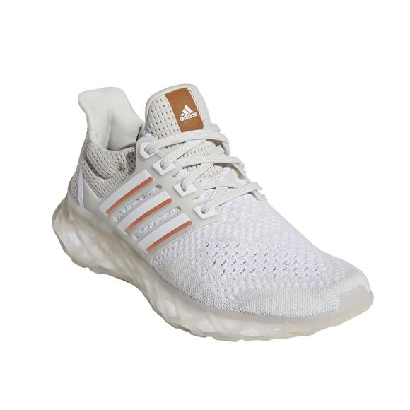 Adidas UltraBoost WEB DNA Women Running Shoes Grey One/White/Copper Metallic 9US - Picture 2 of 7